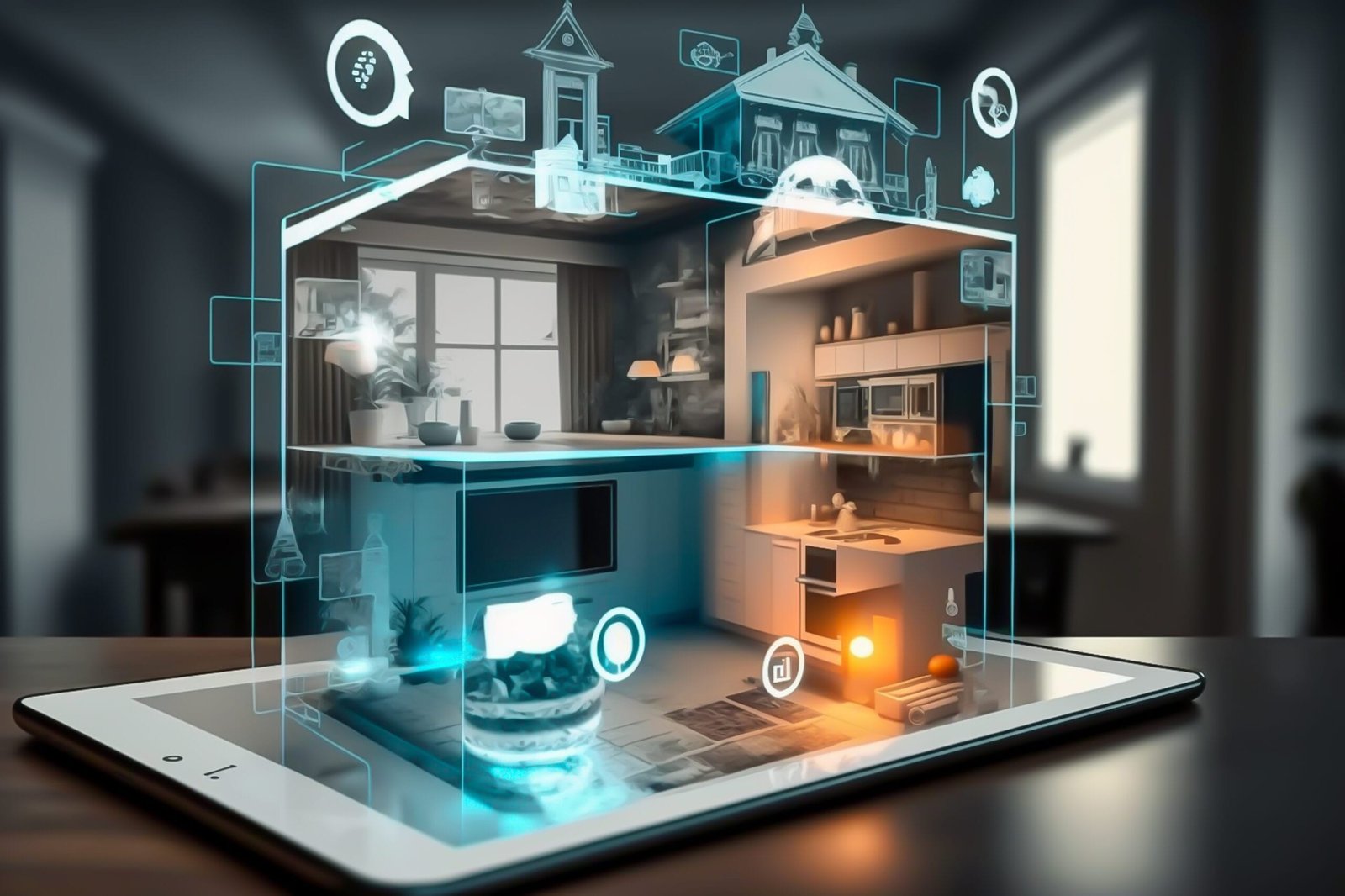 smart home management system using augmented reality, future con